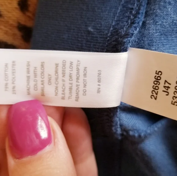 Victoria's Secret Blue Wide Leg Pants - Picture 4 of 7